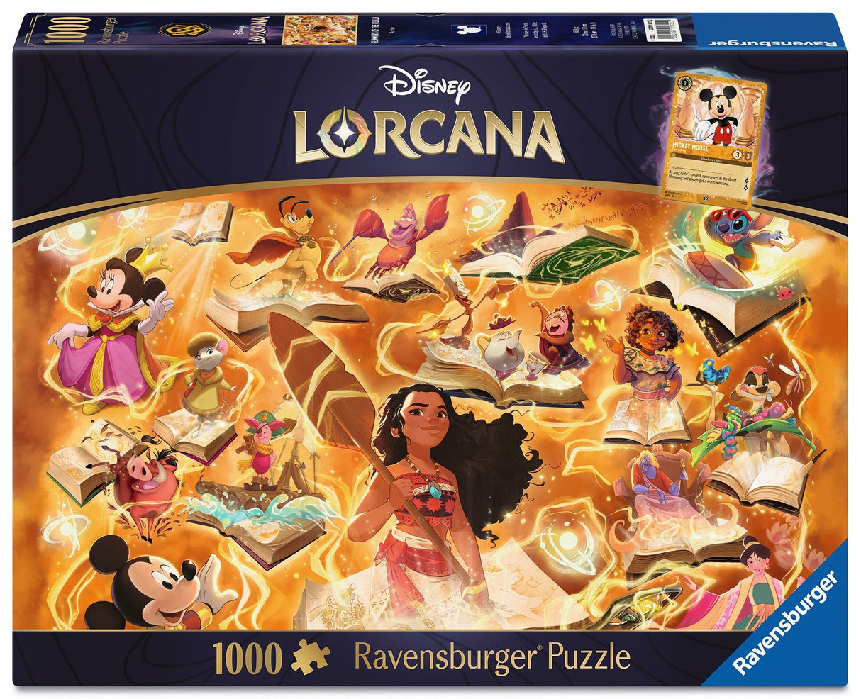 Ravensburger: Disney Lorcana Amber Puzzle - 1000 Piece