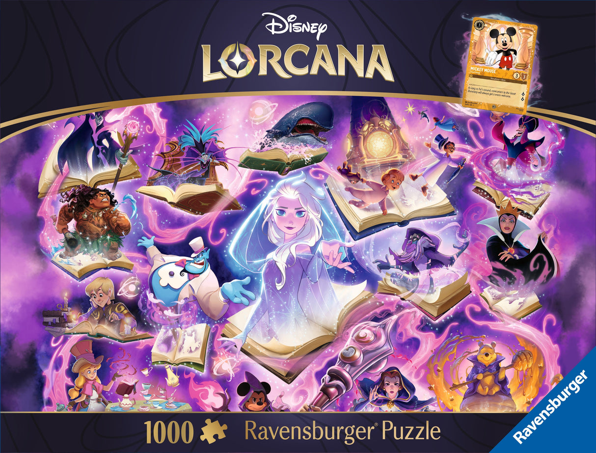 Ravensburger: Disney Lorcana Amethyst Puzzle - 1000 Piece