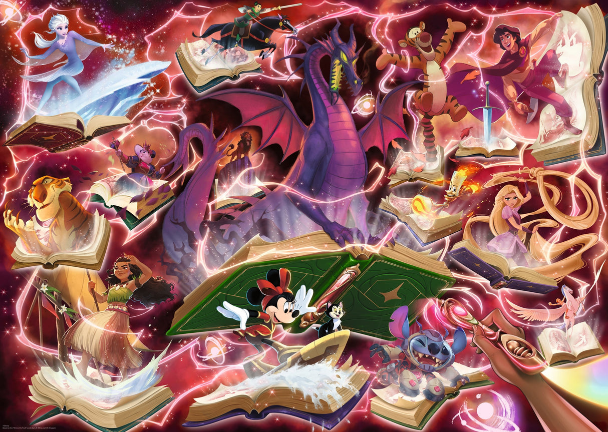 Ravensburger: Disney Lorcana Ruby Puzzle - 1000 Piece