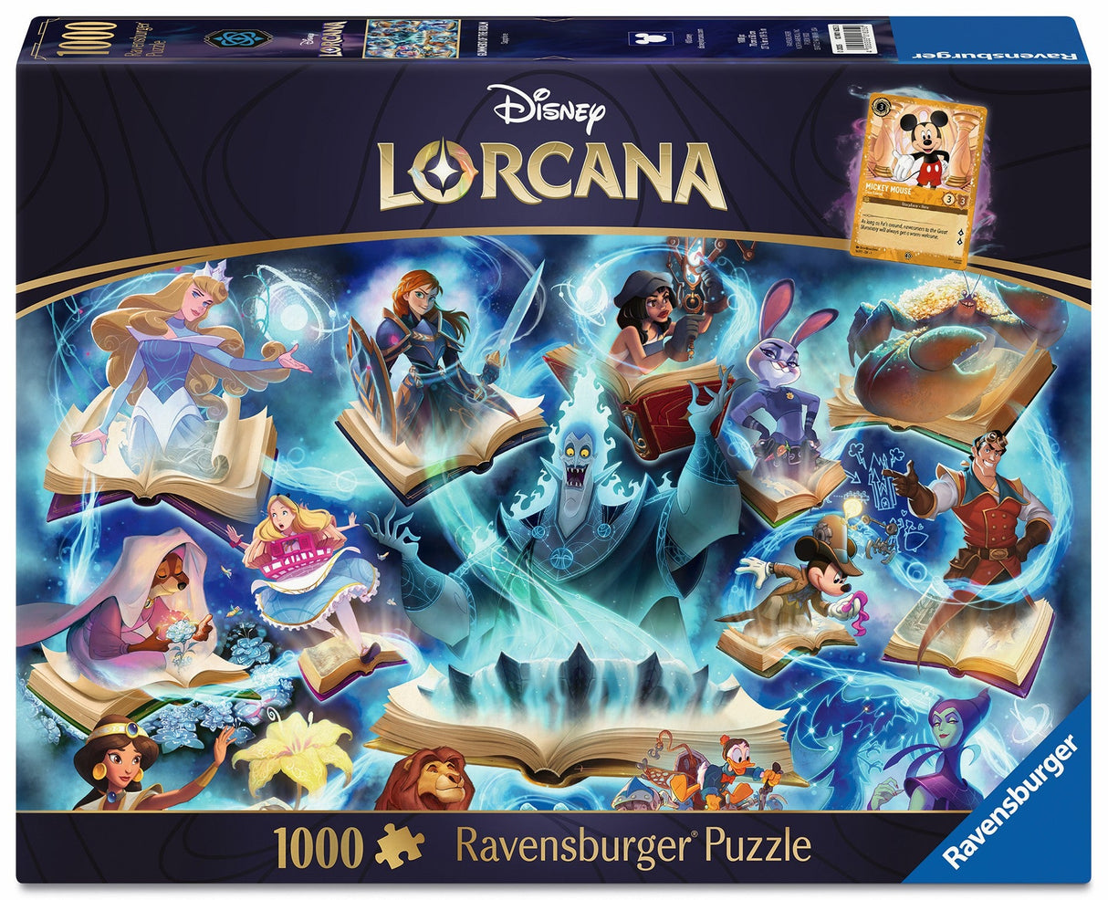 Ravensburger: Disney Lorcana Sapphire Puzzle - 1000 Piece