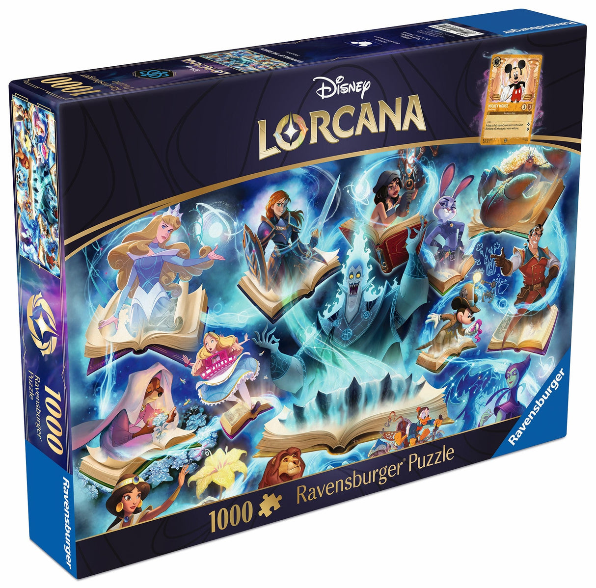 Ravensburger: Disney Lorcana Sapphire Puzzle - 1000 Piece