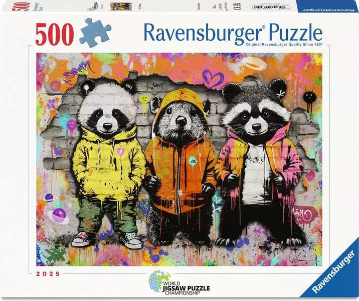 Ravensburger: WJPC'25: Furry Friends Puzzle - 500 Piece