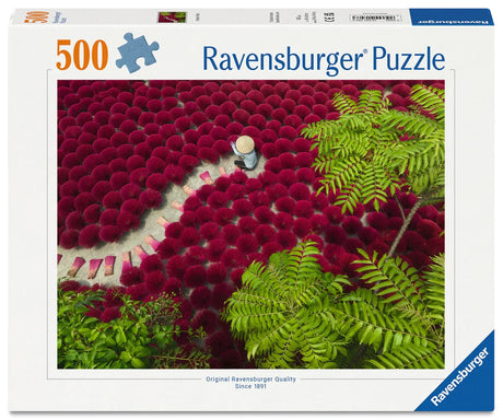 Ravensburger: A Sea of Red Puzzle - 500 Piece