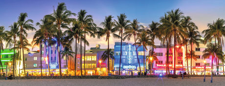 Ravensburger: Night Glow on Ocean Drive Puzzle - 1000 Piece