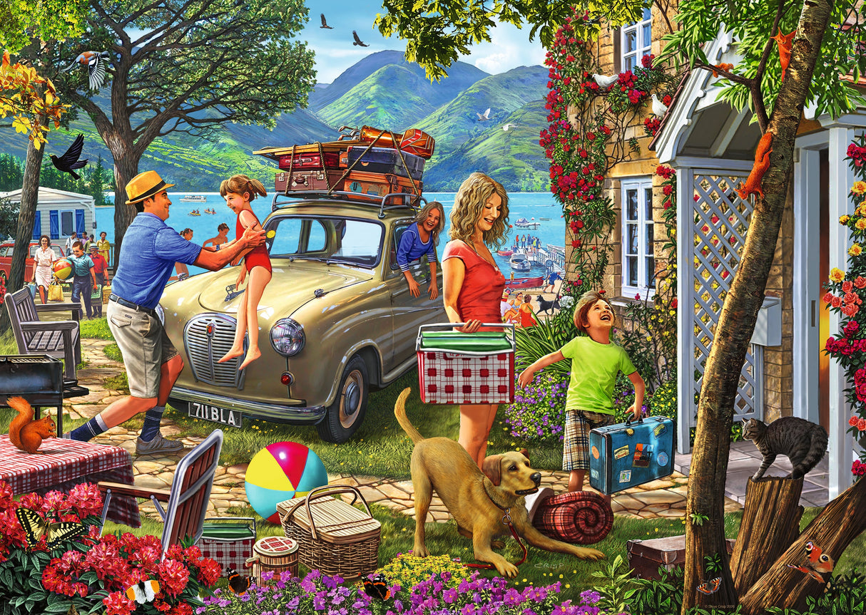 Ravensburger: Holiday Cottage Puzzle - 1000 Piece