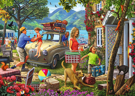 Ravensburger: Holiday Cottage Puzzle - 1000 Piece