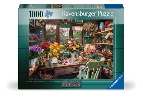 Ravensburger: My Haven No 13 Flower Arranger Puzzle - 1000 Piece