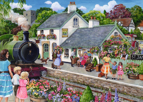 Ravensburger: Whistle Stop Cottage Puzzle - 1000 Piece