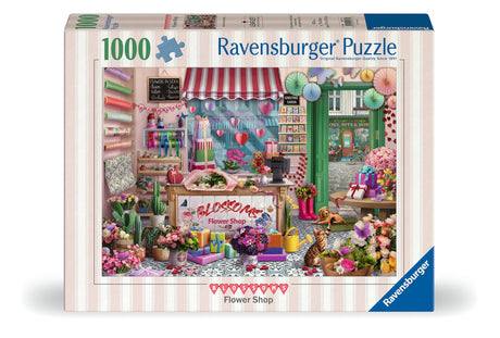 Ravensburger: Blossoms Flower Shop Puzzle - 1000 Piece