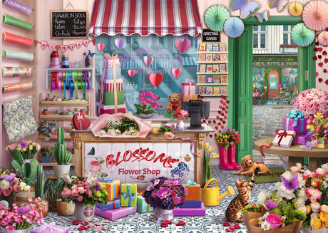 Ravensburger: Blossoms Flower Shop Puzzle - 1000 Piece