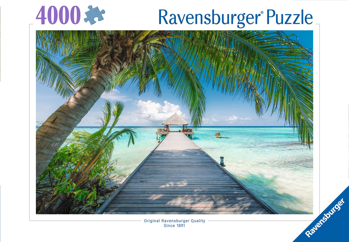 Ravensburger: Dream Beach in the Maldives Puzzle - 4000 Piece