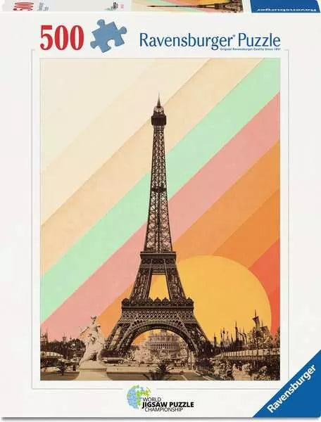 Ravensburger: WJPC'25: Paris Rainbow Puzzle - 500 Piece