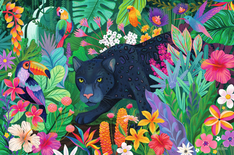 Ravensburger: Panther in the Blooming Jungle Puzzle - 3000 Piece