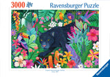 Ravensburger: Panther in the Blooming Jungle Puzzle - 3000 Piece