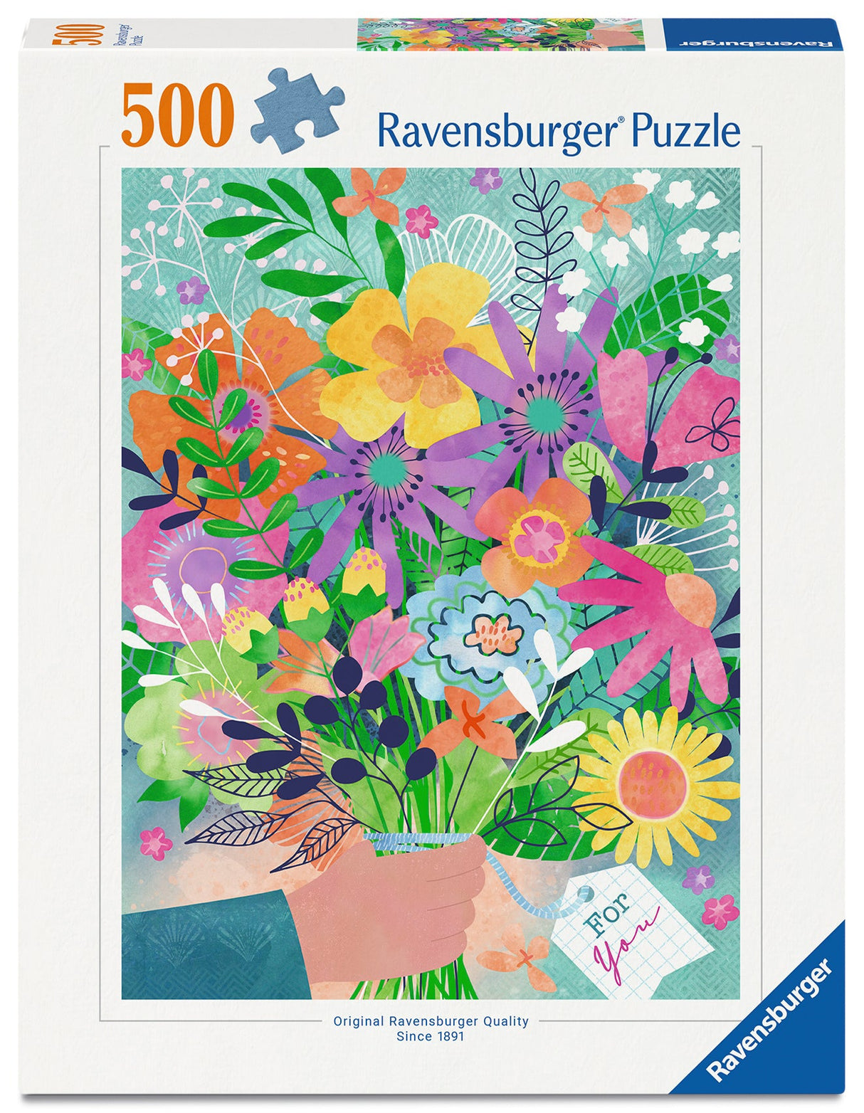Ravensburger: Flowers for You Puzzle - 500 Piece