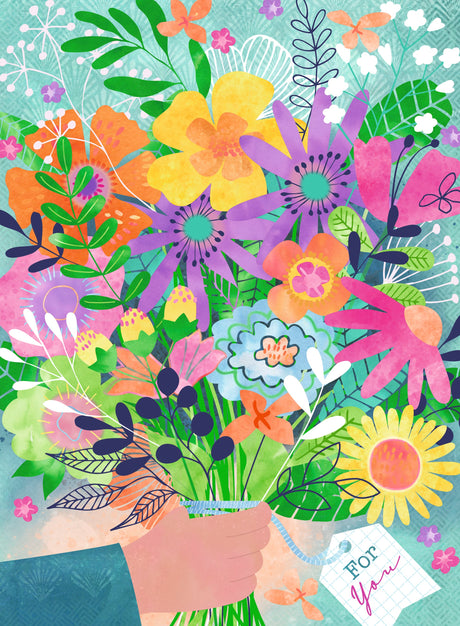 Ravensburger: Flowers for You Puzzle - 500 Piece