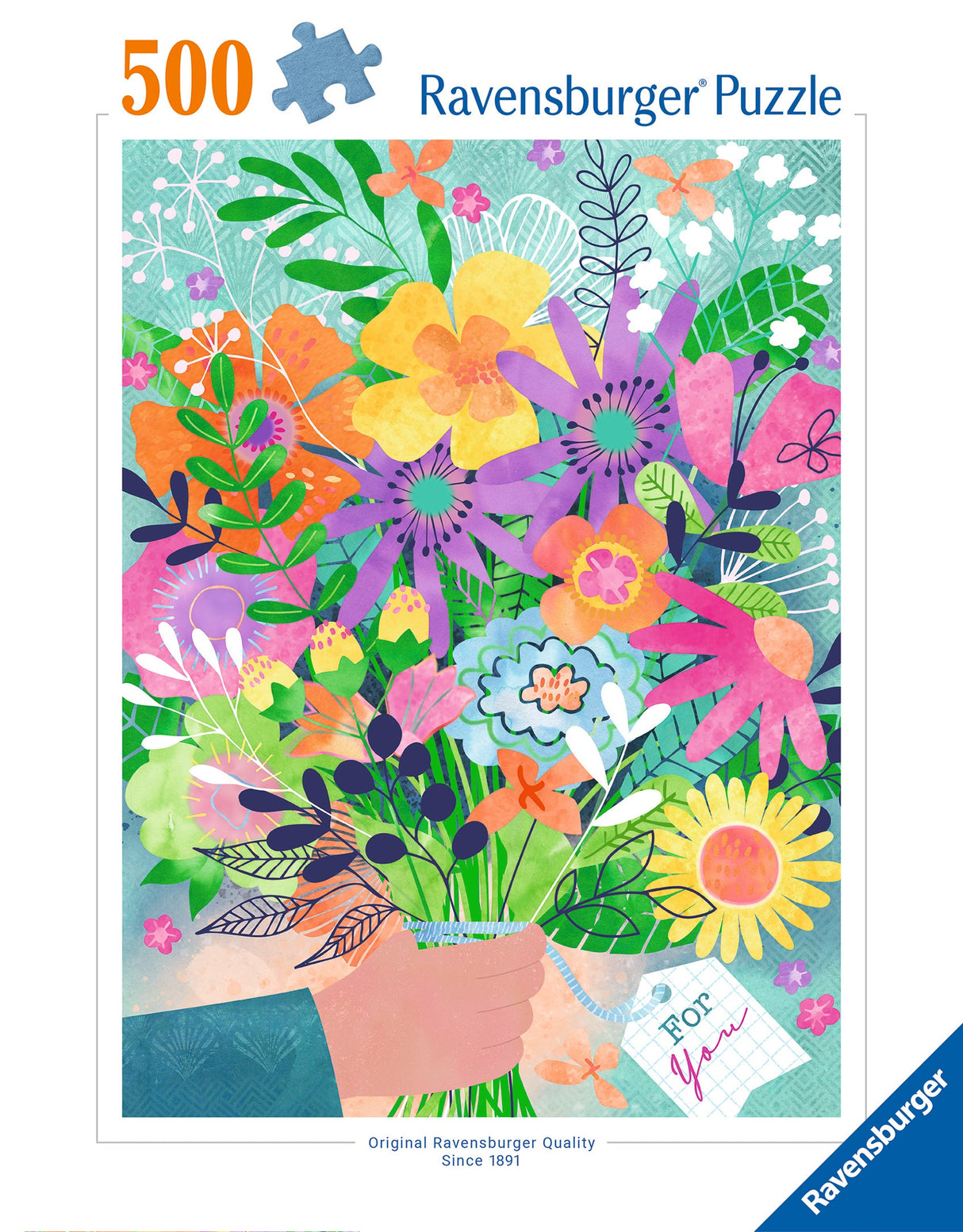 Ravensburger: Flowers for You Puzzle - 500 Piece