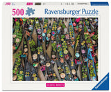 Ravensburger: Floating Market, Indonesia Puzzle - 500 Piece