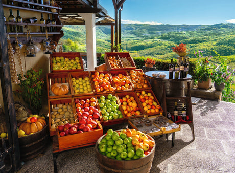 Ravensburger: Fruit and Vegetable Market, Croatia Puzzle - 500 Piece