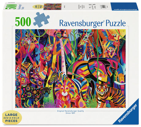 Ravensburger: Jeweled Jungle Puzzle - 500 Piece