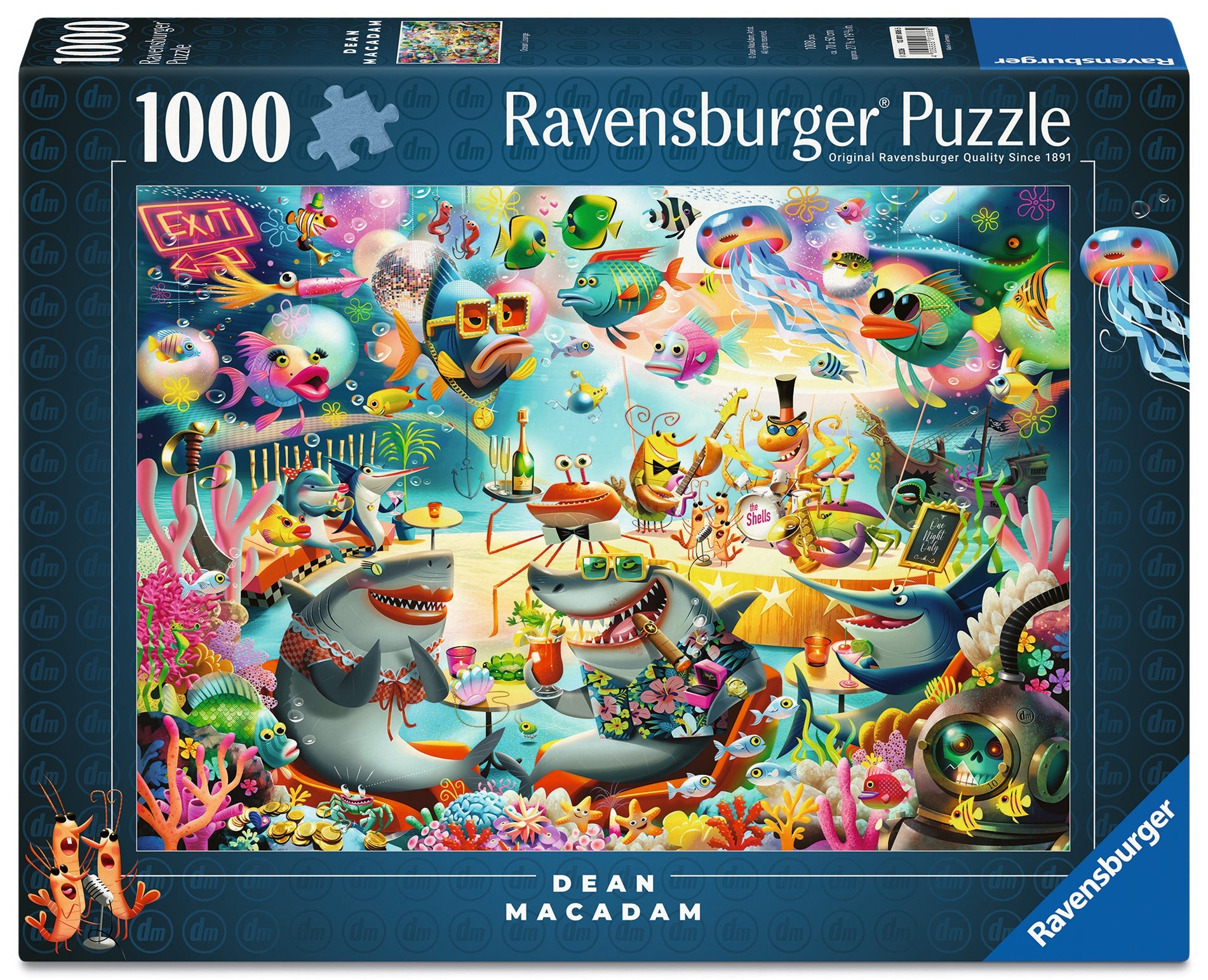 Ravensburger: Ocean Lounge Puzzle - 1000 Piece – Toy Hero