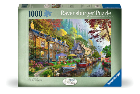Ravensburger: Down Lane Nn 6: Canal Side Lane Puzzle - 1000 Piece
