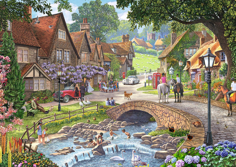 Ravensburger: Leisure Days 13: Lazy Days by Steam Puzzle - 1000 Piece