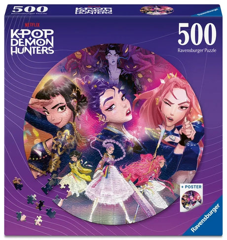 Ravensburger: K-Pop Demon Hunters For the Fans! Puzzle - 500 Pieces