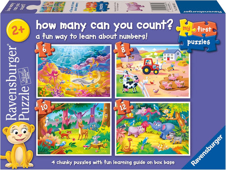 Ravensburger - How Many Can You Count? 6/8/10/12p