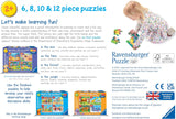 Ravensburger - How Many Can You Count? 6/8/10/12p
