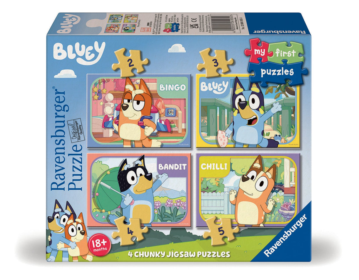 Ravensburger - Bluey My First 4 In A Box 2/3/4/5p
