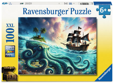 Ravensburger: Octopus Treasure Puzzle - 100 Piece