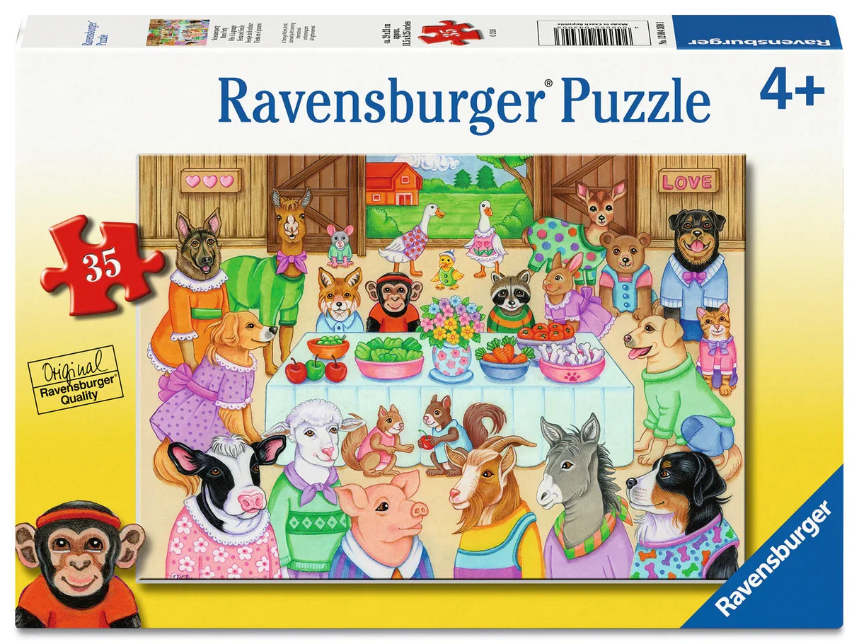 Ravensburger: Barn Party Puzzle - 35 Piece