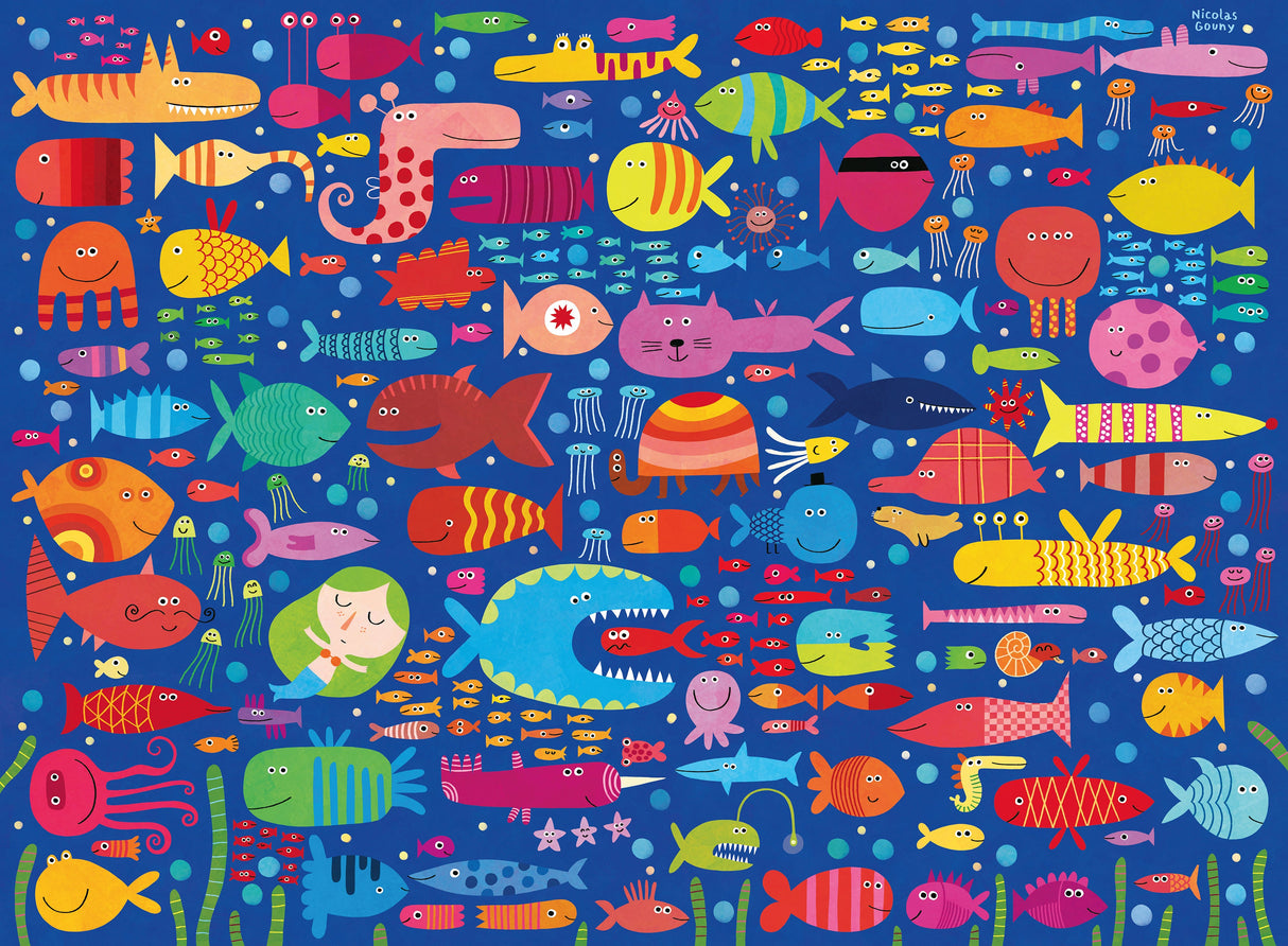 Ravensburger: Funny Fish Friends Puzzle - 200 Piece