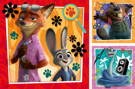 Ravensburger: Zootopia 2 Puzzle - A New Mission Puzzle - 3x49 Piece