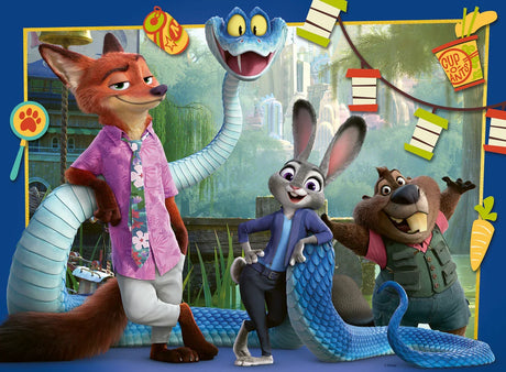 Ravensburger: Back in Zootopia US Puzzle - 100 Piece