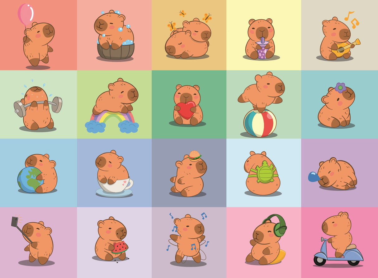 Ravensburger: Capybara Puzzle - 100 Piece