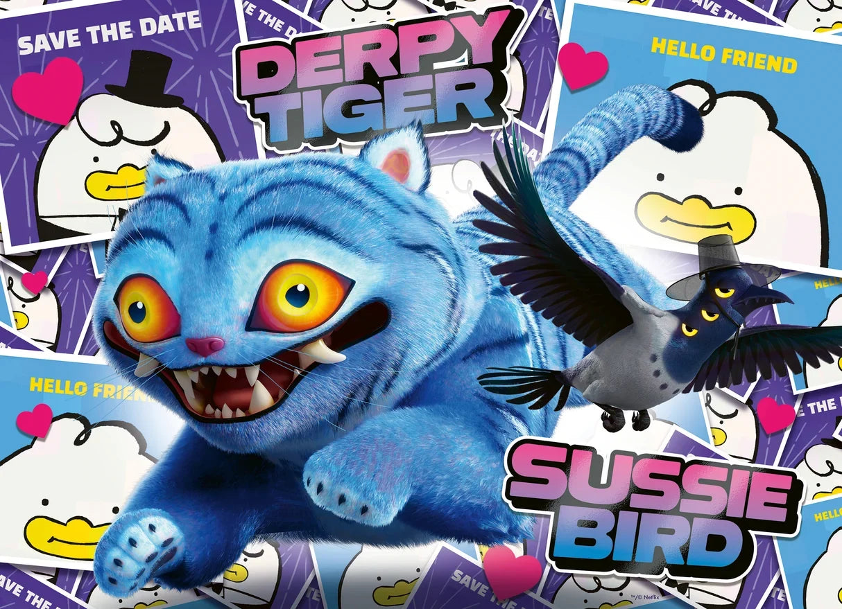 Ravensburger: K-Pop Demon Hunters For the fans! Puzzle - 4x100 Pieces