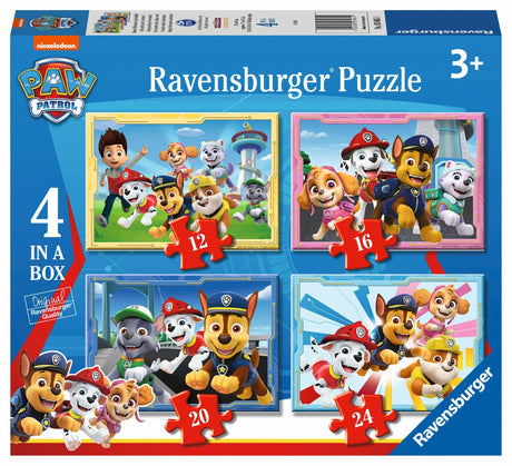 Ravensburger: Paw Patrol Ready for Adventure Puzzle Set - 12/16/20/24 Piece