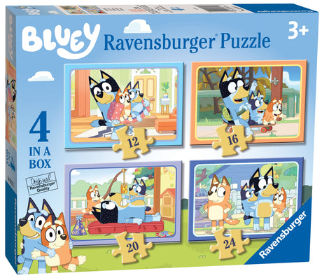 Ravensburger: Bluey Let's Do This Puzzle Set - 12/16/20/24 Piece