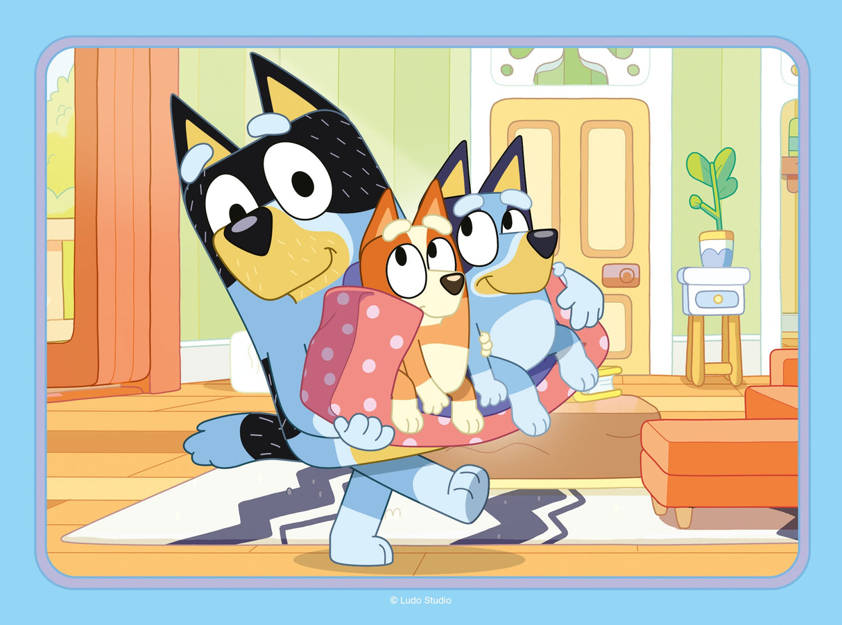 Ravensburger: Bluey Let's Do This Puzzle Set - 12/16/20/24 Piece