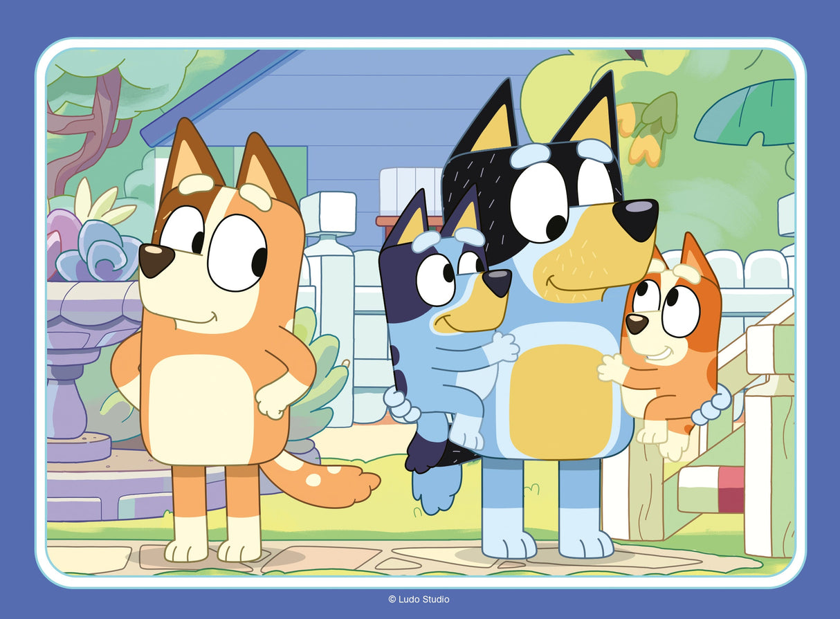 Ravensburger: Bluey Let's Do This Puzzle Set - 12/16/20/24 Piece