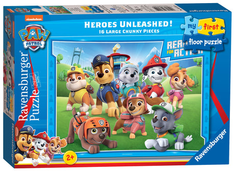 Ravensburger: Paw Patrol Heroes Unleashed My First Puzzle - 16 Pieces
