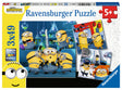 Ravensburger: Funny Minions Puzzle 3x49 Pieces