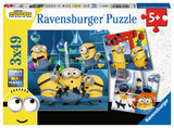 Ravensburger: Funny Minions Puzzle 3x49 Pieces