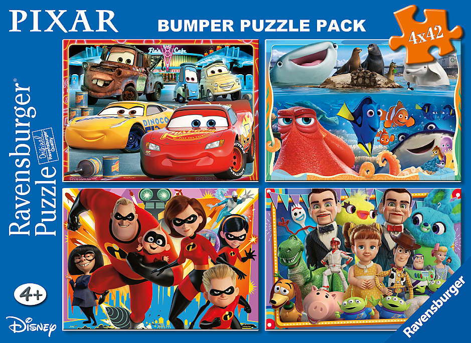 Rburg - Disney Pixar Bumper Pack 4x42p
