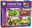 Ravensburger: Travel Far My First Puzzle - 2/3/4/5 Pieces