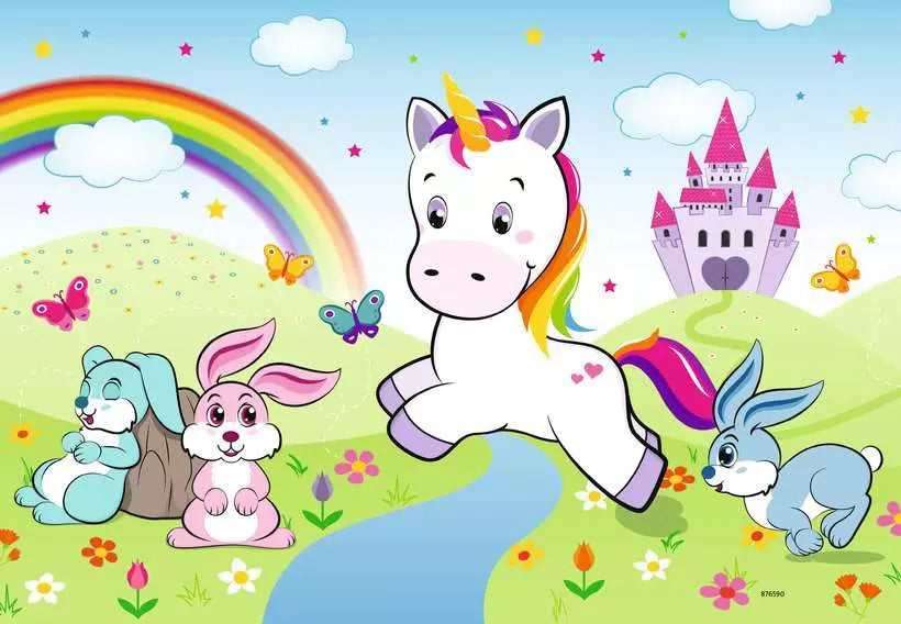 Ravensburger: Fairy Tale Unicorn Puzzle 2x24 Pieces