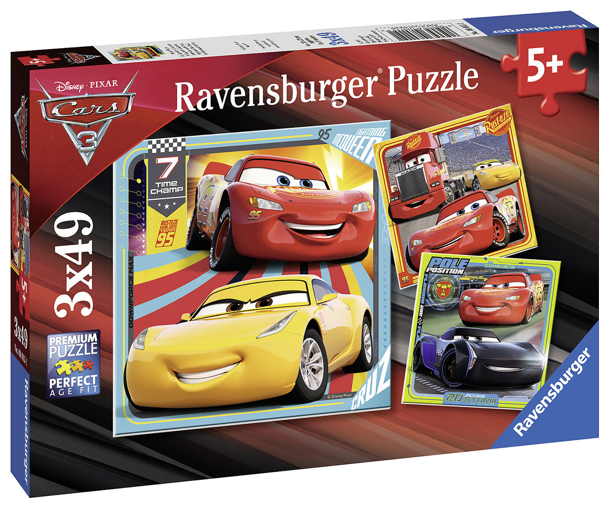 Rburg - Disney Cars 3 Collection 3x49p