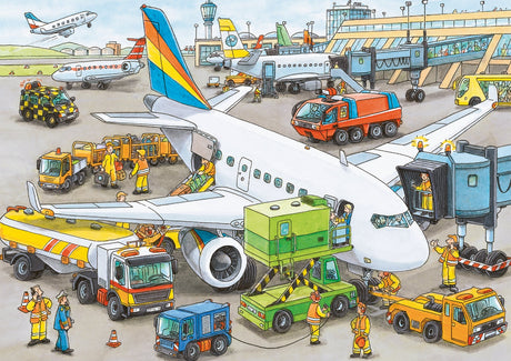 Ravensburger: Busy Airport Puzzle 35 Pieces